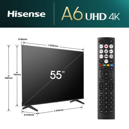 Hisense Smartv Hisense 55 UHD